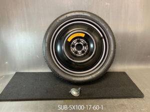 Space saver SUBARU Legacy Outback Temper tyre With Screw T135/70D17