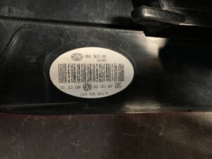 olkswagen Golf 1KCCZ Genuine Taillight / HELLA 009 922-06 0245/ Right Side x1