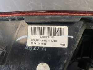 SUBARU XV IMPREZA GP GP2 GP3 GP6 GP7 Genuine Taillight / FAM924-01 / Left Side x1