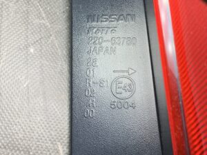 NISSAN NOTE E11 NE11 Genuine Taillight / KOITO 220-63780/ Right Side x1