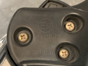 SUBARU LEGACY BPL Door Mirror/ MITSUBA VC02-015 / Right Side x1