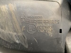 MAZDA DEMIO DE DEJFS DE3FS DE5FS Genuine Door Mirror / ISHIZAKI 525 526 / Left Side x1