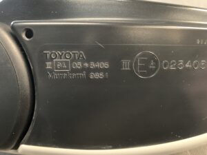 TOYOTA PASSO KGC30 Genuine Door Mirror Murakami 9851 Right Side x1