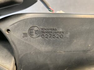 TOYOTA AQUA NHP10 Genuine Door Mirror / 027520 / TOKAI RIKA TR1001 / Right Side x1