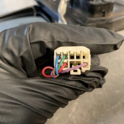 TOYOTA ESTIMA ACR30 Genuine Door Mirror Murakami 6880 Left Side x1