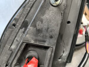 NISSAN NV350 CARAVAN E26 Genuine Door Mirror / 022656 022655 / MURAKAMI 8584 8578 / Right Side x1