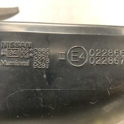 NISSAN FAIRLADY Z Z34 Genuine Door Mirror Murakami 9278 9281 Right Side x1
