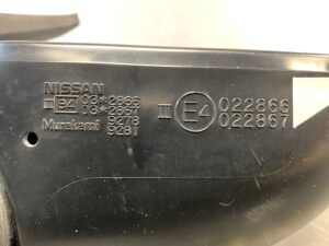 NISSAN FAIRLADY Z Z34 Genuine Door Mirror Murakami 9278 9281 Right Side x1