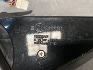 NISSAN FAIRLADY Z Z33 Genuine Door Mirror Murakami 7615 Right Side x1