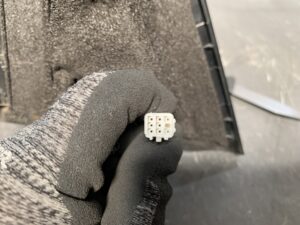 MITSUBISHI DELICA D2 MB15S Genuine Door Mirror 82k0 Left Side x1