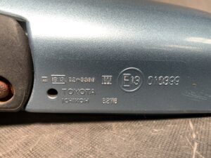 TOYOTA PLATZ P11 Genuine Door Mirror 010399 ICHIKOH 8278 Left Side x1