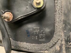 TOYOTA PLATZ P11 Genuine Door Mirror 010399 ICHIKOH 8278 Left Side x1