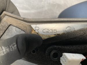 MAZDA PREMACY CREW Genuine Door Mirror ISHIZAKI 521 522 Right Side x1