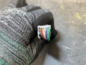 NISSAN NOTE E12 NE12 Genuine Door Mirror 2037 5002 Right Side x1