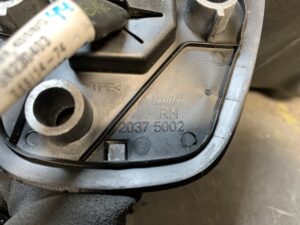 NISSAN NOTE E12 NE12 Genuine Door Mirror 2037 5002 Right Side x1