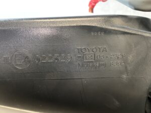 TOYOTA SIENTA NCP81 NCP85 Genuine Door Mirror / MURAKAMI 8392 / 022329 / Left Side x1