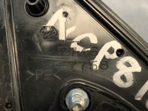 TOYOTA SIENTA NCP81 NCP85 Genuine Door Mirror / MURAKAMI 8392 / 022329 / Left Side x1