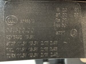 BMW MINI XRJCWM Genuine Taillight 03.699.000 Left Side x1