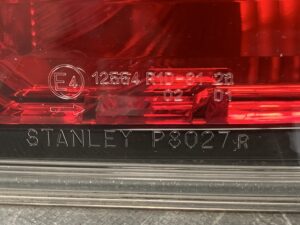 HONDA STEPWAGON STEPWGN RG1 Genuine Taillight STANLEY P8027R Right Side x1
