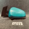 TOYOTA AQUA NHP10 Prius C Door Mirror 027520 TOKAI RIKA TR1001 Left Side x1