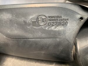 TOYOTA AQUA NHP10 Genuine Door Mirror / 027520 / TOKAI RIKA TR1001 / Left Side x1