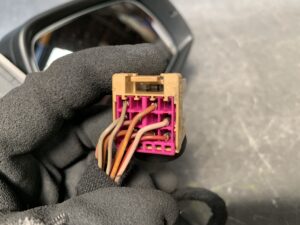 VOLKSWAGEN POLO 6RCGG Genuine Door Mirror 6R0 857 933 Left Side x1