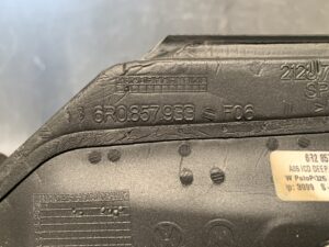 VOLKSWAGEN POLO 6RCGG Genuine Door Mirror 6R0 857 933 Left Side x1