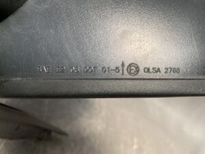 VOLKSWAGEN POLO 6RCGG Genuine Door Mirror 6R0 857 933 Left Side x1