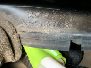 TOYOTA CROWN GRS200 Genuine Door Mirror with Indicator MITSUBA 30-342 / 567615 R Right Side x1