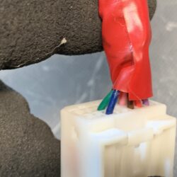 TOYOTA PORTE / SPADE NSP140 NCP141 NCP145 Genuine Door Mirror with Indicator / 023533 / MURAKAMI 9910 / Right Side x1