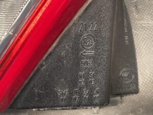 Volvo V40 40 Series Genuine Taillight 31395478 Left Side x1