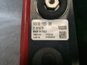 Volvo V40 40 Series Genuine Taillight 31395479 Right Side x1