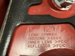 Repaired MAZDA VERISA DC5W Genuine Taillight STANLEY P4417 Left Side x1
