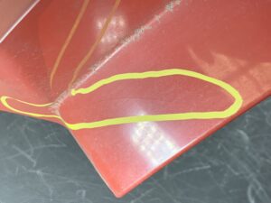 MAZDA VERISA DC5W Genuine Taillight STANLEY P4417 Right Side x1 (Cracked)