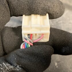 TOYOTA AQUA NHP10 Genuine Door Mirror with Indicator / 027520 / TOKAI RIKA TR1001 /Left Side x1