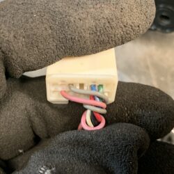 TOYOTA AQUA NHP10 Genuine Door Mirror with Indicator / 027520 / TOKAI RIKA TR1001 /Left Side x1