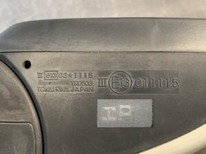 SUZUKI SWIFT ZC31S Genuine Door Mirror TOKAIRIKA TR0503 Right Side x1