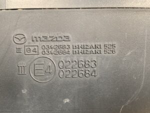 MAZDA DE DE3AS DE3FS DE5FS Genuine Door Mirro with Indicator ISHIZAKI 525 526 Right Side x1