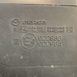 MAZDA DE DE3AS DE3FS DE5FS Genuine Door Mirro with Indicator ISHIZAKI 525 526 Left Side x1
