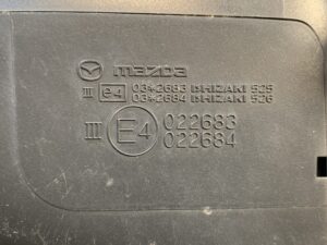 MAZDA DE DE3AS DE3FS DE5FS Genuine Door Mirro with Indicator ISHIZAKI 525 526 Left Side x1