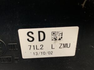 SUZUKI SWIFT ZC72S Genuine Door Mirro ISHIZAKI 531 71L0 Left Side x1