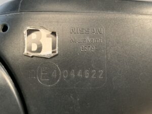 NISSAN NOTE E12 Genuine Door Mirror with Indicator Murakami G531 / G579 Right Side x1