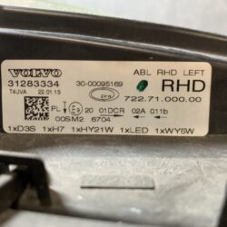 Volvo V40 40 Series Genuine Headlight 722.71.000.00 Left Side x1