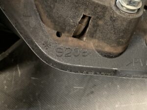 MITSUBISHI COLT Z21A Genuine Door Mirror 9M27 / MR599561-14 Left Side x1