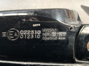 TOYOTA マーク・X GRX120 Genuine Door Mirror with Indicator ICHIKOH 12-514/ MURAKAMI 8320 / Left Side x1
