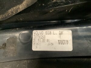 Volvo S60 Genuine Taillight 30796268 Left Side x1