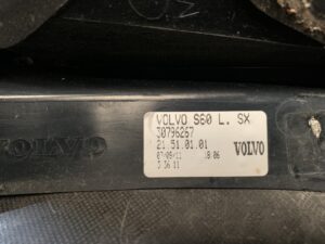 Volvo S60 Genuine Taillight 30796267 Right Side x1