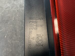 NISSAN NOTE E11 NE11 Genuine Taillight KOITO 220-63780 Right Side x1