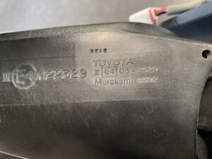 TOYOTA bB QNC20 QNC21 QNC25 Genuine Door Mirror with Indicator KOITO52-158 MURAKAMI 8392 / 9037 Left Side x1