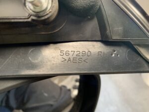 SUZUKI SWIFT ZC71S Genuine Door Mirror with Indicator TOKAIDENSO 36401 73K0 / TOKAIRIKA TR0803 Right Side x1